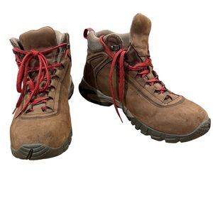 Vasque 7418 Talus UltraDry Hiking Boots Brown Leather Vibram Shoes Men's Size 11